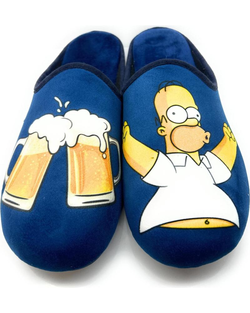 Pantofole per Uomo PONNY ZAPATILLAS CASA CABALLERO CONFORT-RELAX AZUL