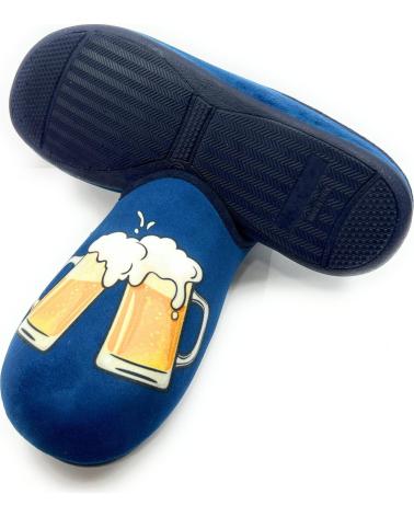 Pantofole per Uomo PONNY ZAPATILLAS CASA CABALLERO CONFORT-RELAX AZUL