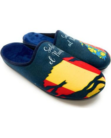 Pantoufles pour Homme PONNY ZAPATILLAS CASA CABALLERO CONFORT-RELAX NEGRO