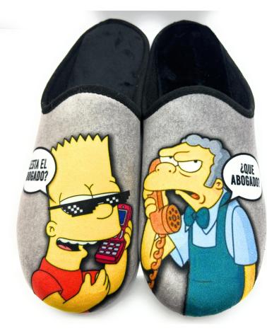 Pantofole per Uomo PONNY ZAPATILLAS CASA CABALLERO CONFORT-RELAX GRIS