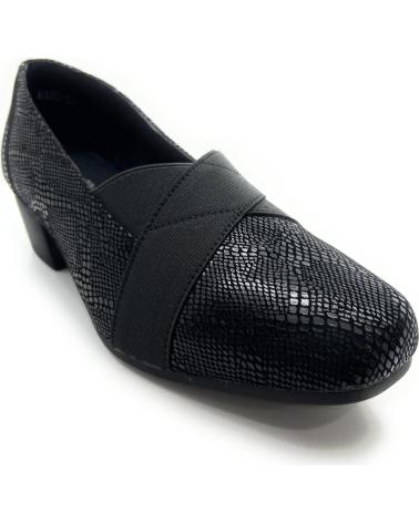 Scarpe per Donna PONNY ZAPATOS MUJER TACON ELASTICO CRUZADO NEGRO