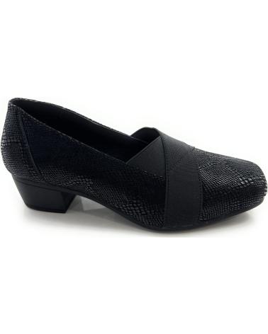 Scarpe per Donna PONNY ZAPATOS MUJER TACON ELASTICO CRUZADO NEGRO