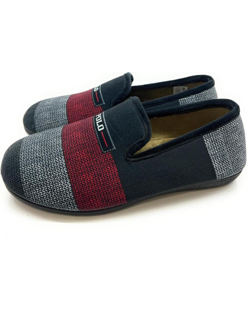 Pantofole per Uomo PONNY ZAPATILLAS CASA CABALLERO CERRADASPOLO NEGRO
