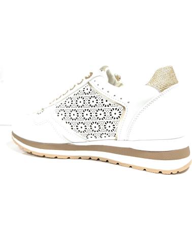 Sportif pour Femme XTI DEPORTES MUJER GRABADOS CORDON-CREMA BLANCO