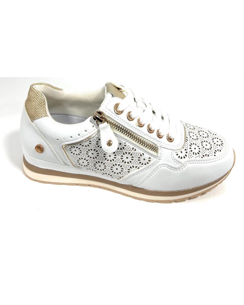 Sportif pour Femme XTI DEPORTES MUJER GRABADOS CORDON-CREMA BLANCO