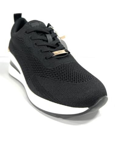 Woman Trainers XTI DEPORTES MUJER CUNA RELAX REJILLA NEGRO
