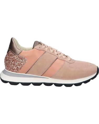 Woman and girl Trainers GEOX D26F4A 08522 D SPHERICA VSERIES C8156 NUDE