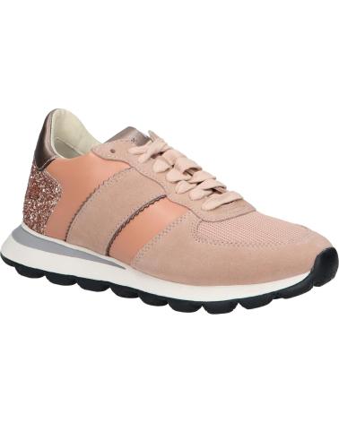 Woman and girl Trainers GEOX D26F4A 08522 D SPHERICA VSERIES C8156 NUDE