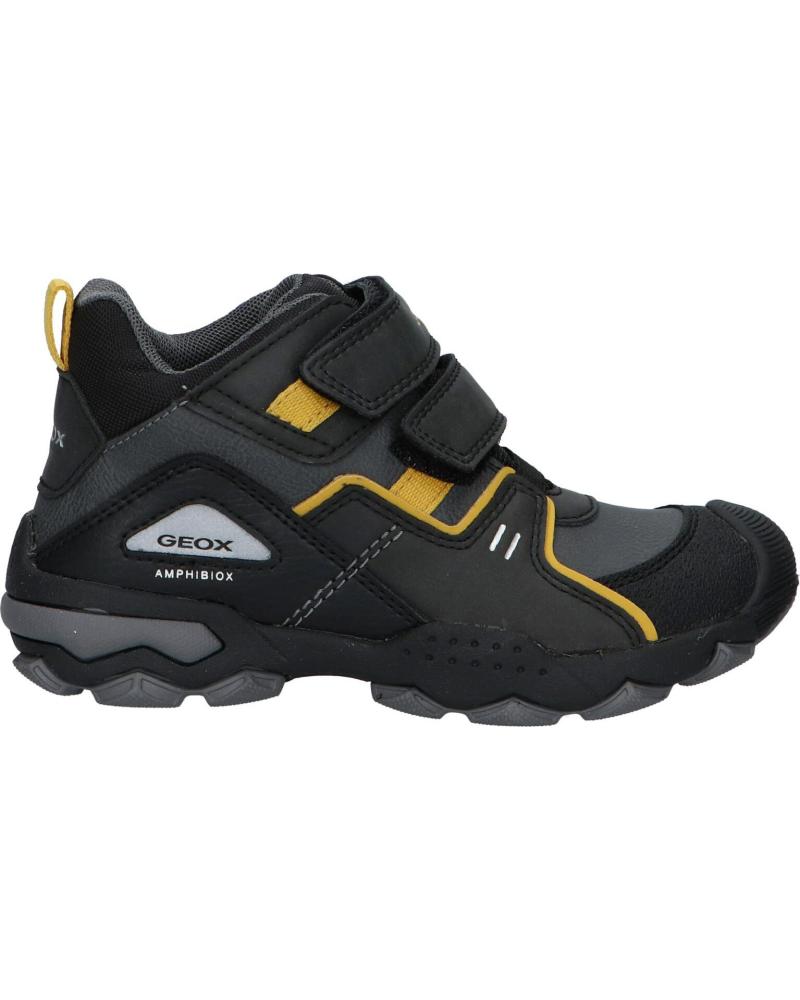 Botas de Niño geox J169WA 0MEFU J BULLER BOY B ABX C9241 BLACK-DK YELLOW