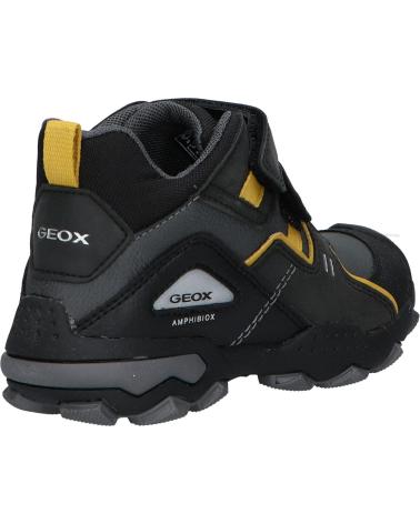 Botas de Niño geox J169WA 0MEFU J BULLER BOY B ABX C9241 BLACK-DK YELLOW