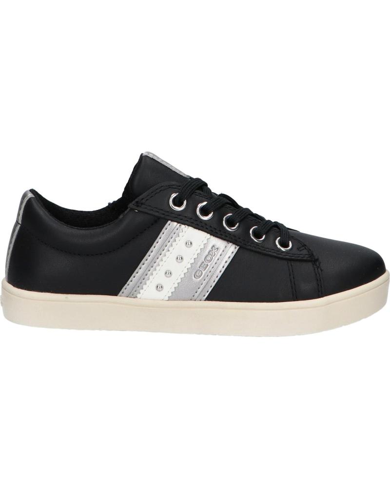 girl Trainers GEOX J16EUF 00085 J KATHE GIRL C9999 BLACK