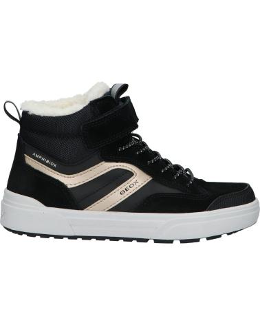 Sneaker für Junge GEOX J260LA 0ME22 J WEEMBLE GIRL B ABX C0531 BLACK-PLATINUM