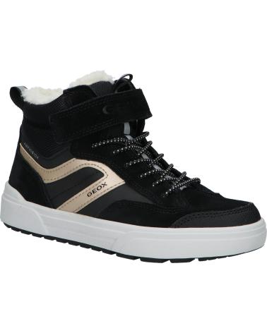 Sneaker für Junge GEOX J260LA 0ME22 J WEEMBLE GIRL B ABX C0531 BLACK-PLATINUM