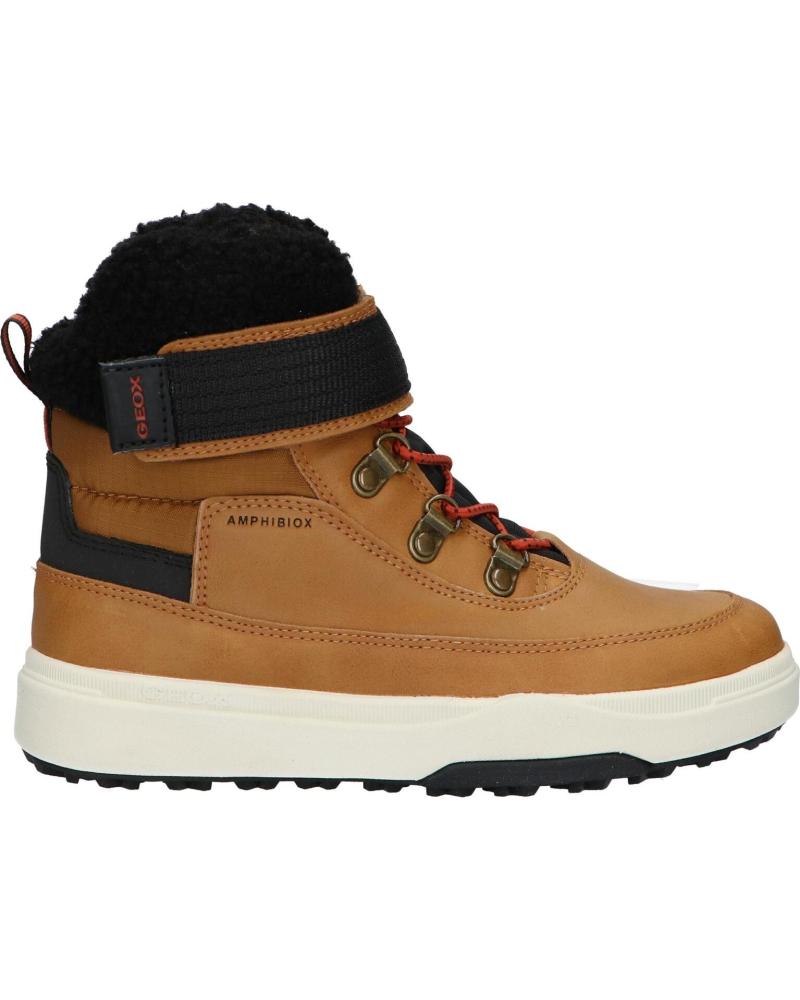 Bottes pour Garçon GEOX J26D8A 0MEFU J BUNSHEE PG BOY B A C2G9B DK YELLOW-BLACK