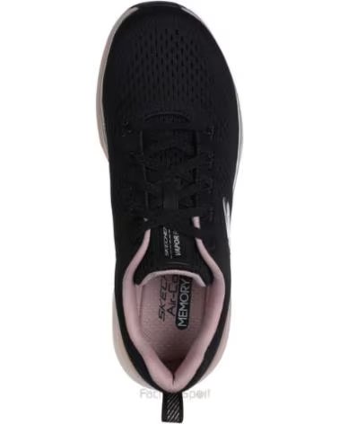 SNEAKERS DONNA SKECHERS VAPOR FOAM MIDNIGHT GLIMMER NERO-ORO BKRG