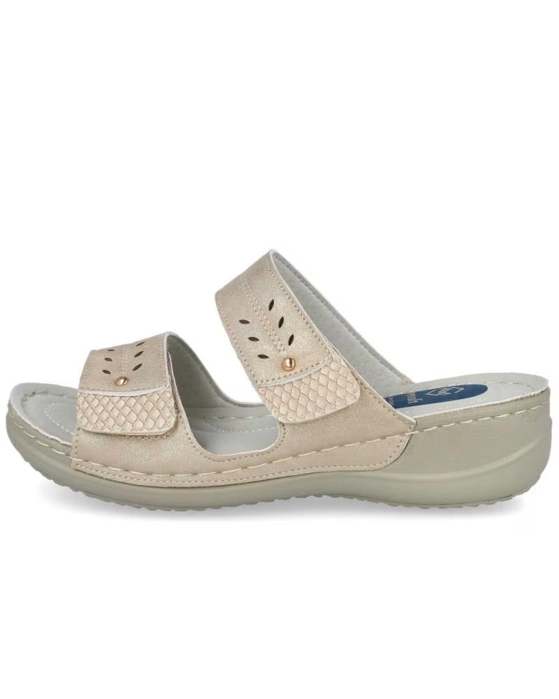 BUBBLE BOBBLE Sandalias 070-190508 en beige para hombre ORO