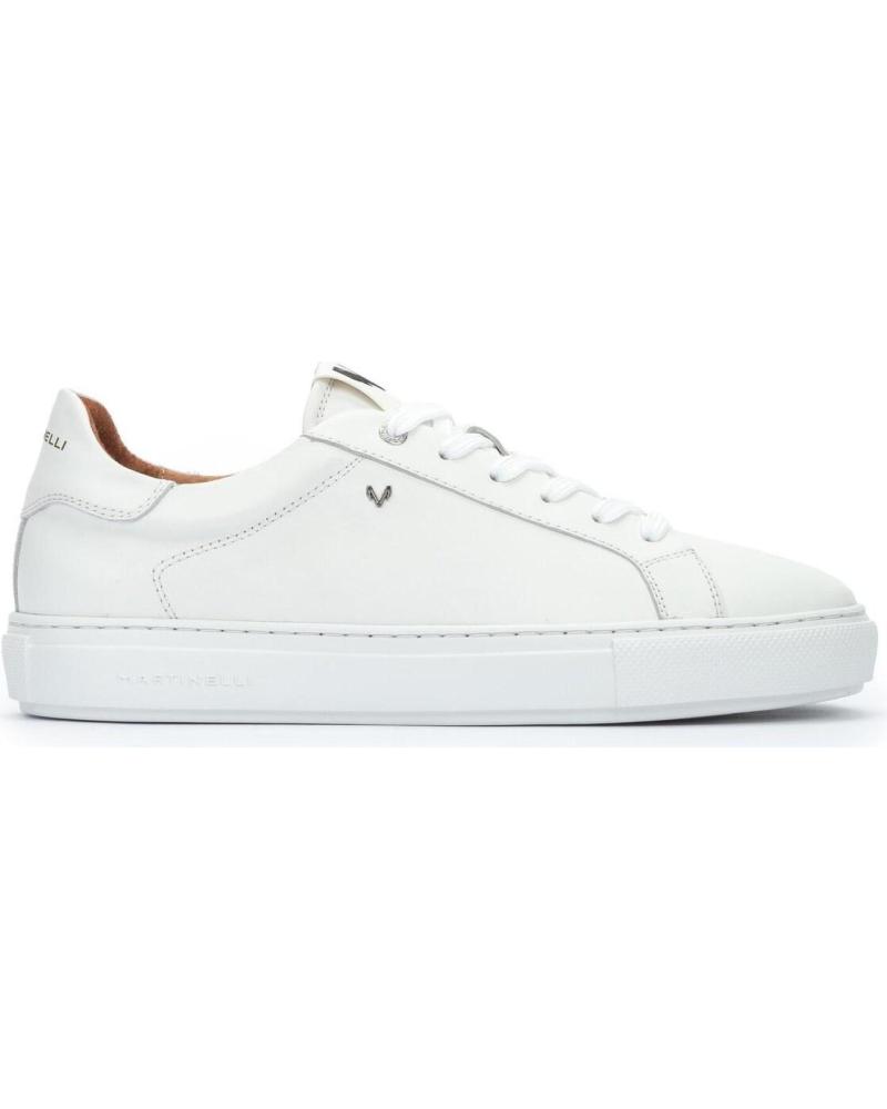 BASKETS DÉCONTRACTÉES MARTINELLI HASTINGS S 1738-2950 EN CUIR BLANC BLANCO