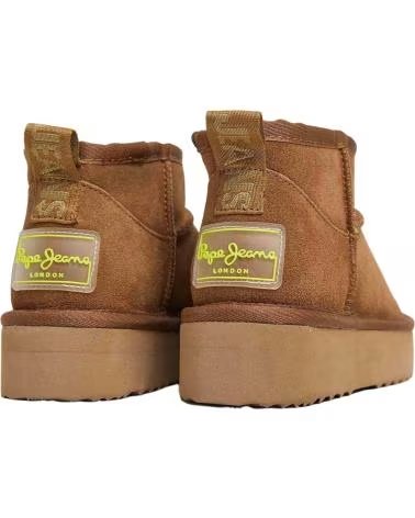 AUSTRALISCHER STIEFELETTE PEPE JEANS DISSY YOUNG PLS50536-859 TOBACCO BROWM