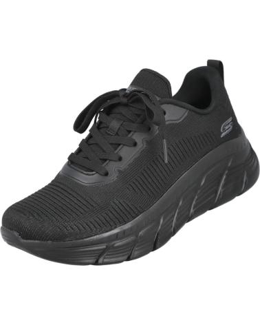 Sportivo per Donna SKECHERS 117385 BOBS SPORT B FLEX HI - FLYING HI NEGRO