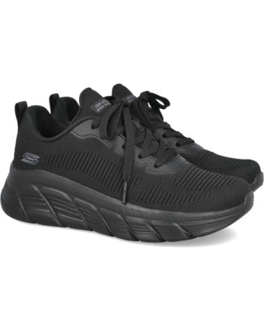 Sportivo per Donna SKECHERS 117385 BOBS SPORT B FLEX HI - FLYING HI NEGRO