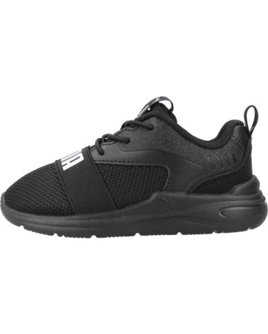 Sportivo per Bambino PUMA ZAPATILLAS NINO MODELO SOFT WIRED 2 AC INF COLOR NEGRO BLACK