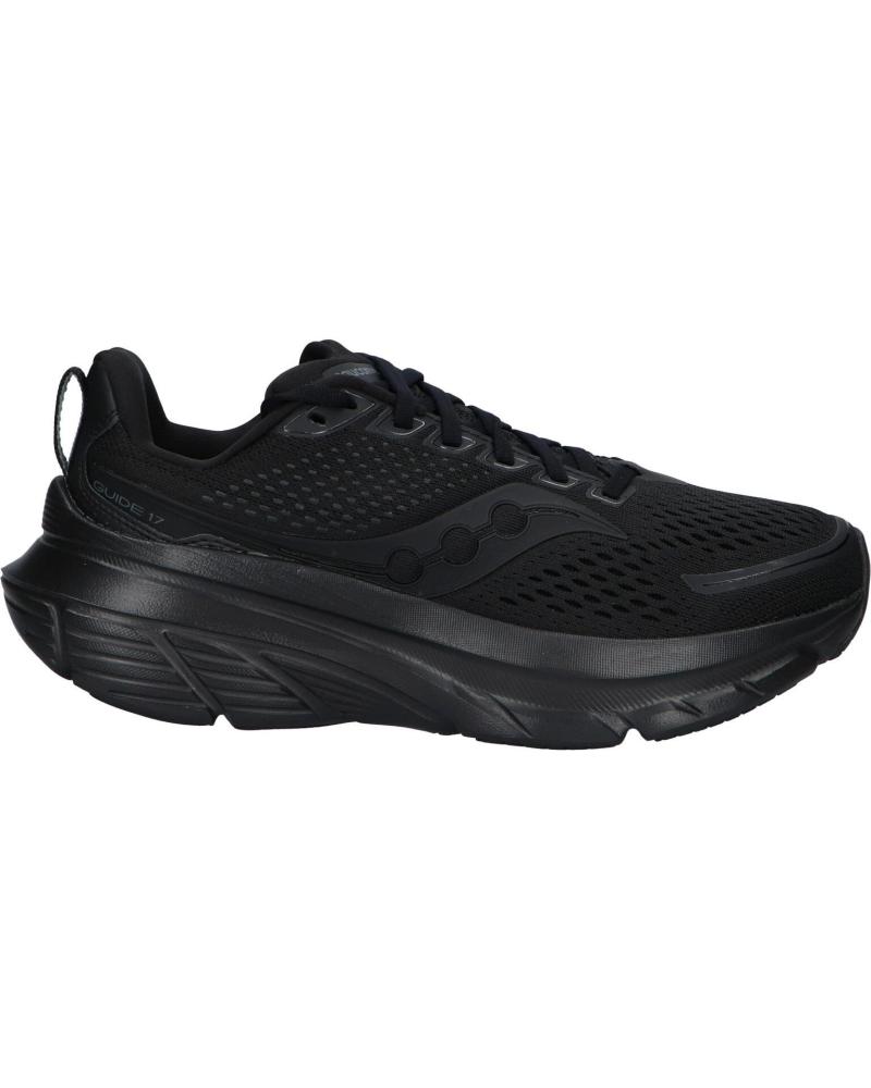 Man Trainers SAUCONY S20936-200 GUIDE 17 BLACK-BLACK