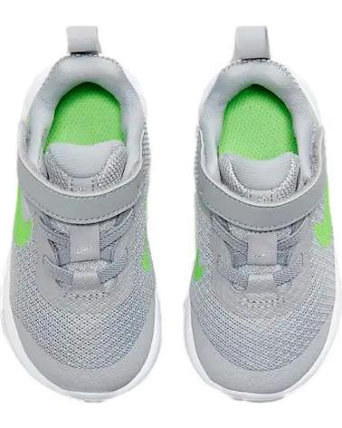 girl and boy Trainers NIKE ZAPATILLAS ES NIO REVOLUION 6 DD1094 GRIS