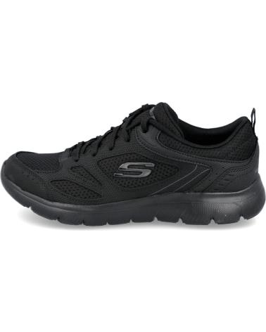 Deportivas de Mujer SKECHERS ZAPATILLAS MUJER SUMMITS-SUITED NEGRO NEGRO