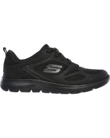 Deportivas de Mujer SKECHERS ZAPATILLAS MUJER SUMMITS-SUITED NEGRO NEGRO