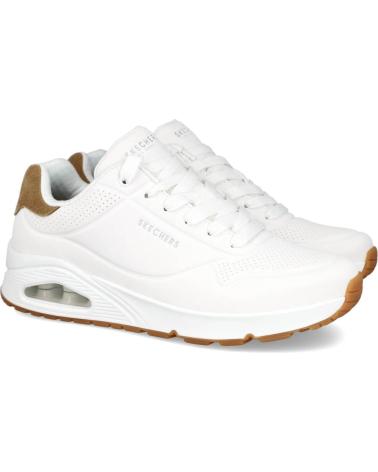 Sportif pour Homme SKECHERS 18300 4UNO - SUITED ON AIR BLANCO