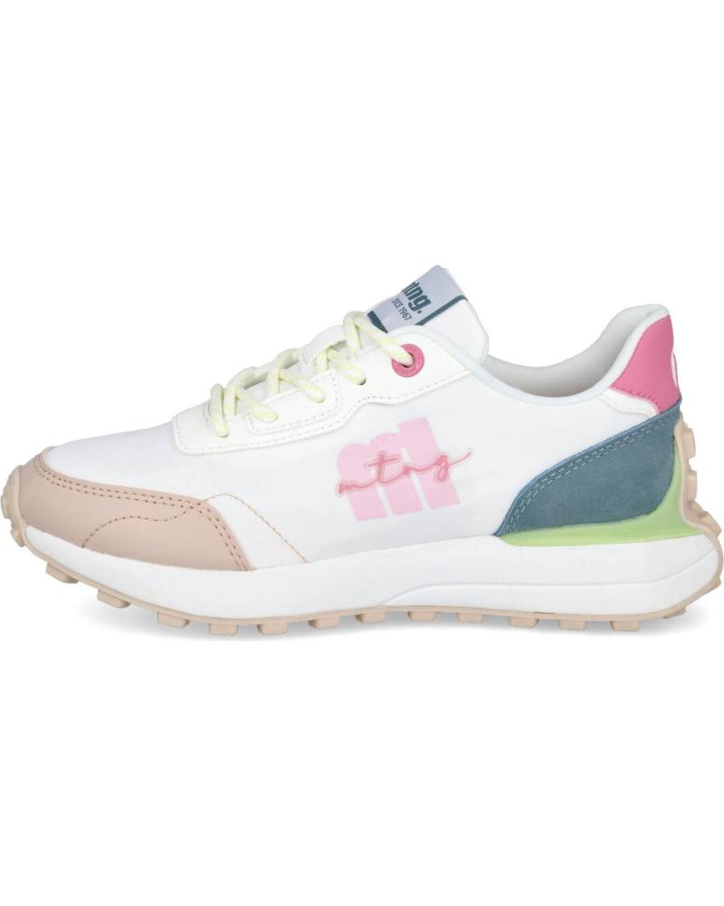 Deportivas de Mujer MTNG 60779-C57267 ZINC SNEAKERS DE MUJER BLANCO