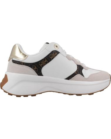Deportivas de Mujer GUESS ZAPATILLAS MUJER MODELO FLPLUC PEL12 COLOR BLANCO WHIBR