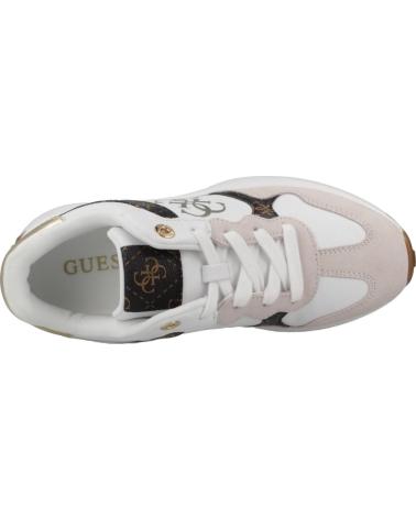 Deportivas de Mujer GUESS ZAPATILLAS MUJER MODELO FLPLUC PEL12 COLOR BLANCO WHIBR