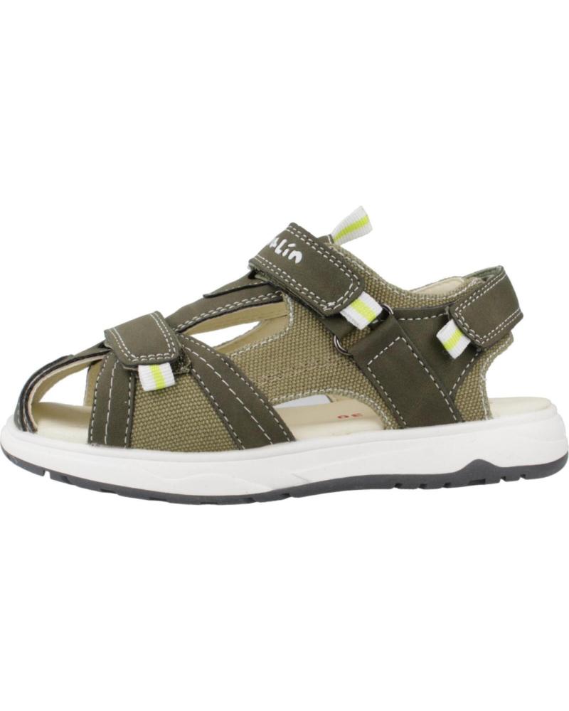 Sandali per Bambino GARVALIN SANDALIAS NINO MODELO 242850G COLOR VERDE KHAKI