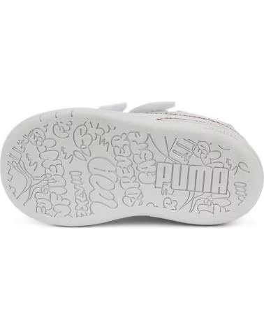 Esportes--De-Niña-PUMA-ZAPATILLAS-DEPORTIVAS-UNISEX-NINOS-BLANCO