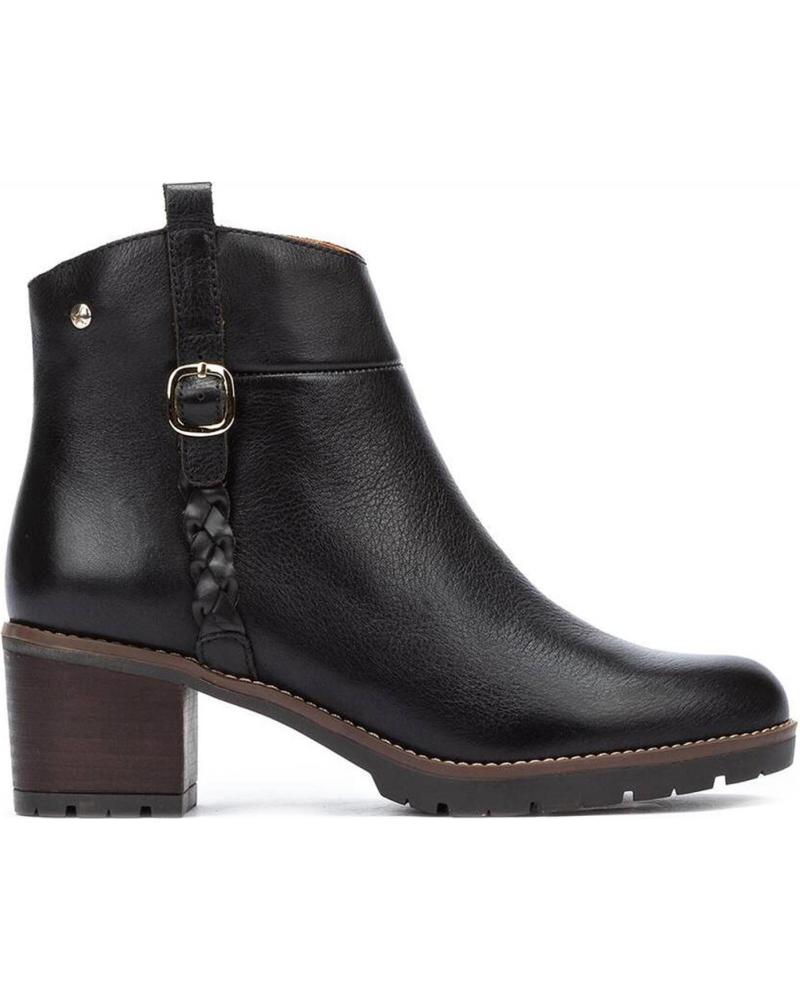 Stivali per Donna pikolinos BOTINES MUJER LLANES VARIOS W7H-8578 NEGRO