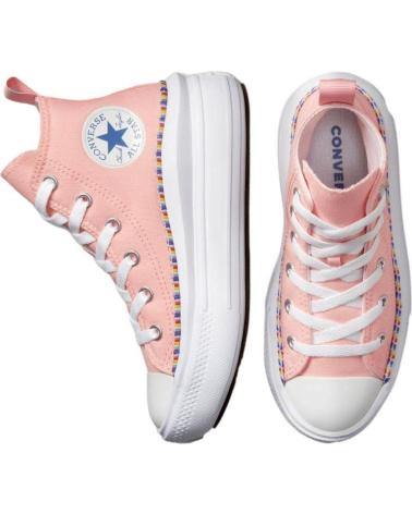 Sportif pour Femme et Homme et Fille et Garçon CONVERSE CHUCK TAYLOR ALL STAR MOVE HI VARIOS COLORES