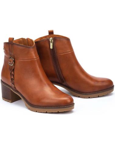 Botas de Mujer pikolinos BOTINES MUJER LLANES VARIOS W7H-8578 BRANDY