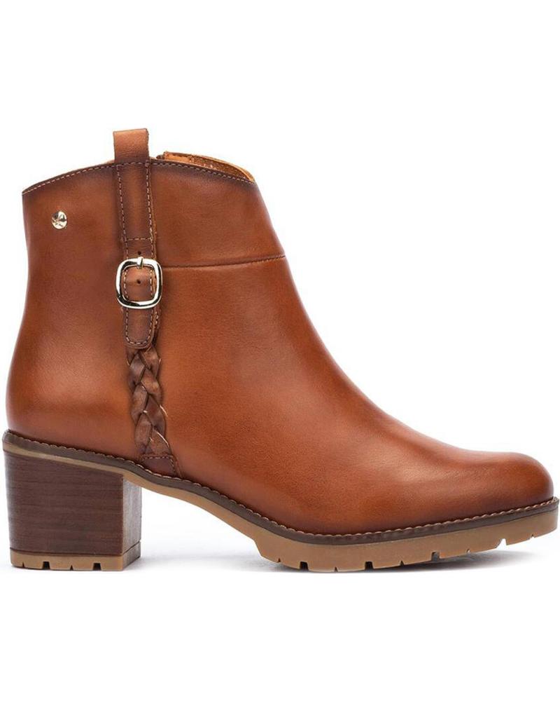 Botas de Mujer pikolinos BOTINES MUJER LLANES VARIOS W7H-8578 BRANDY