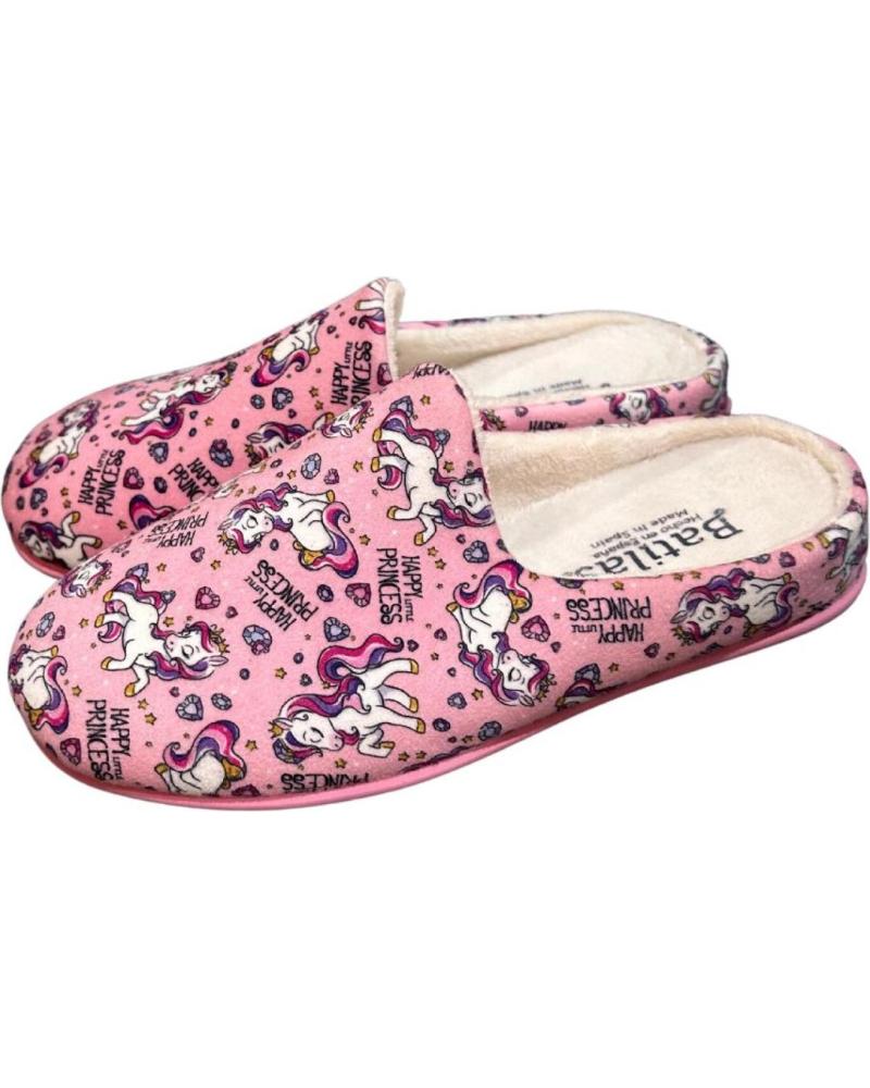 Pantofole per Bambina BATILAS ZAPATILLAS DE CASA ROSA