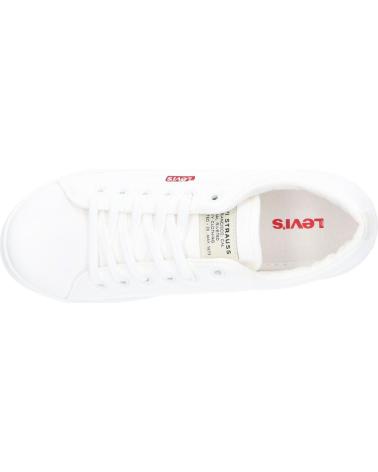 Woman Trainers LEVIS 234198 661 MALIBU 50 BLANCO BRILLANTE