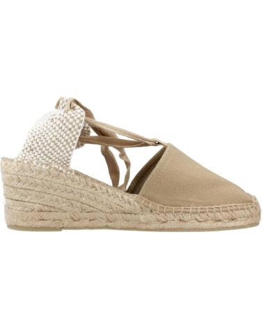 Chaussures pour Femme TONI PONS ALPARGATAS MUJER MODELO VALENCIA COLOR MARRON PEDRA