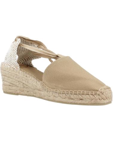 Chaussures pour Femme TONI PONS ALPARGATAS MUJER MODELO VALENCIA COLOR MARRON PEDRA