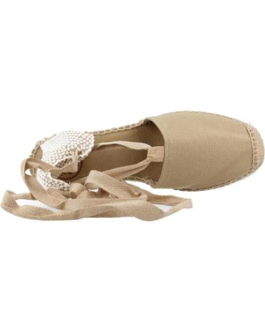 Chaussures pour Femme TONI PONS ALPARGATAS MUJER MODELO VALENCIA COLOR MARRON PEDRA