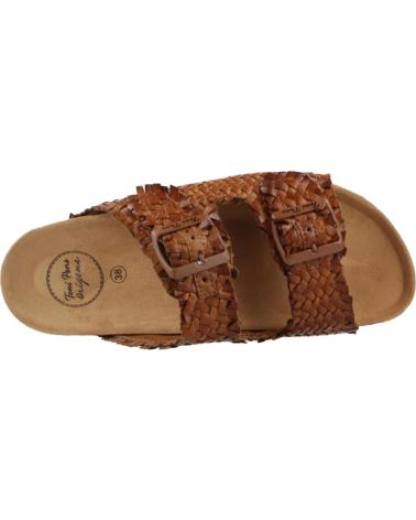 Sandali per Donna TONI PONS SANDALIAS MUJER MODELO GUAM COLOR MARRON CUIRO