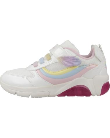 girl Trainers GEOX ZAPATILLAS NINA MODELO J FADINLIGHT GIRL COLOR BLANCO C0653