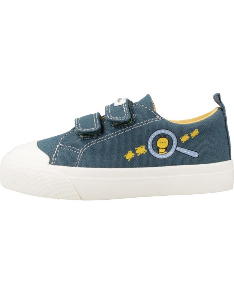Sportif pour Garçon GARVALIN ZAPATILLAS NINO MODELO 242801G COLOR VERDE VAQUERO