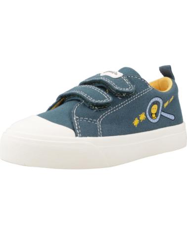 Sportif pour Garçon GARVALIN ZAPATILLAS NINO MODELO 242801G COLOR VERDE VAQUERO