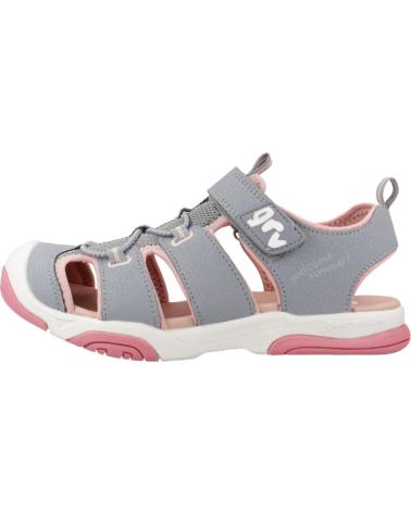 Sandali per Bambina GARVALIN SANDALIAS NINO MODELO 242860G COLOR GRIS GRSROSA