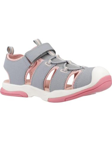 Sandali per Bambina GARVALIN SANDALIAS NINO MODELO 242860G COLOR GRIS GRSROSA